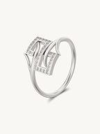 Maritsa Diamond Bypass Statement Ring