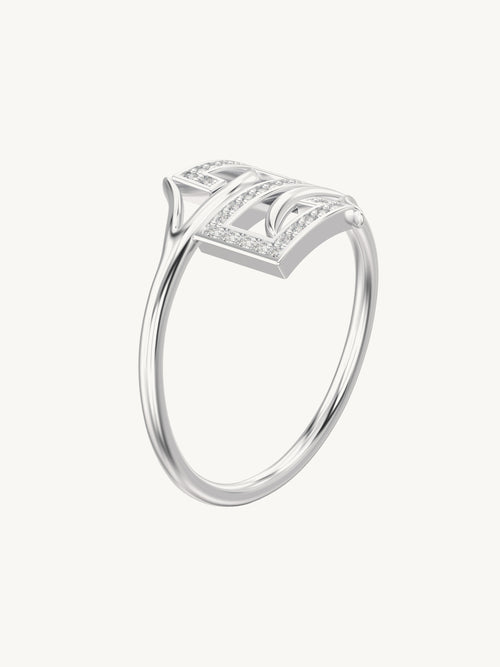 Maritsa Diamond Bypass Statement Ring